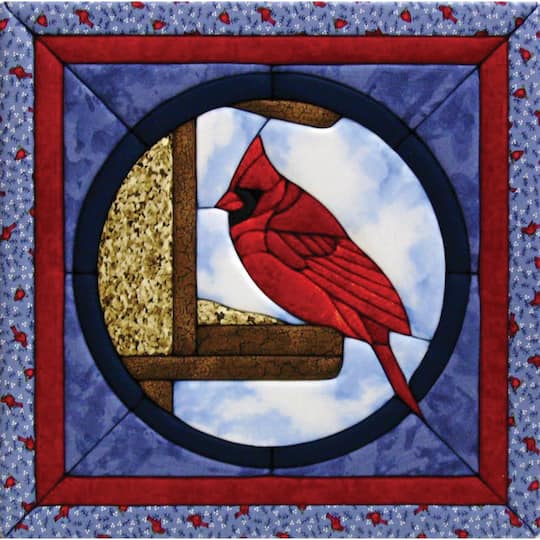 Quilt Magic&#xAE; Cardinal No Sew Wall Hanging Kit